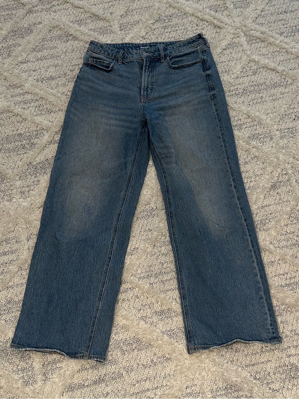 High Rise Wide Leg Jeans
